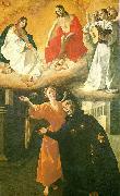 Francisco de Zurbaran the blessed alonso rodriguezas vision Spain oil painting artist